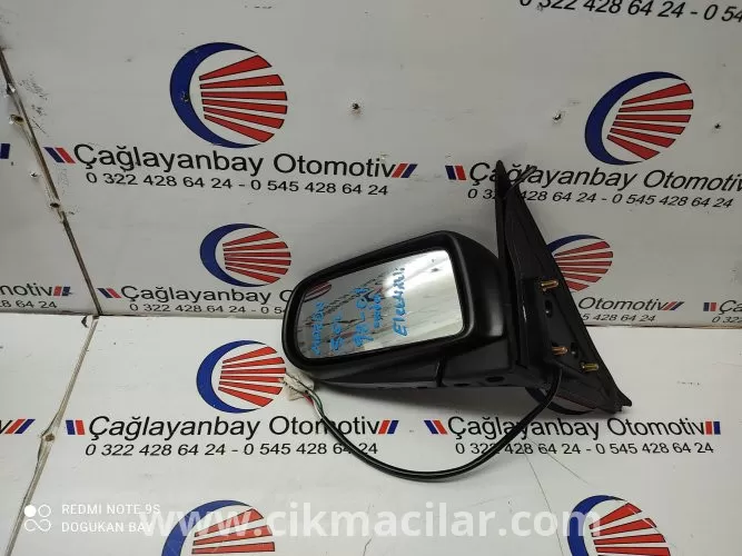 Mazda 626 98-01 model Sol ayna Elektirikli