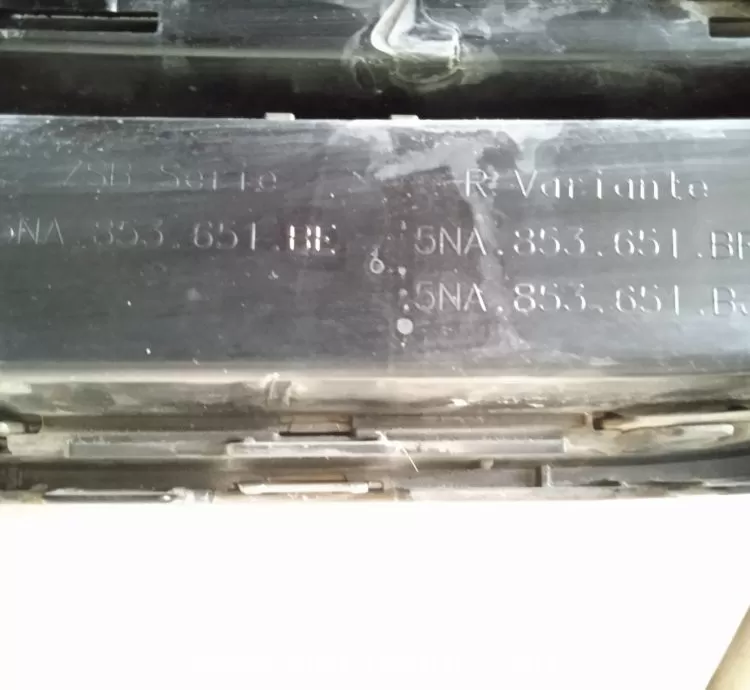 volkswagen tiguan R-line stil ön panjur 2016-2019 model