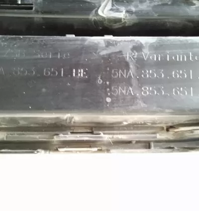 volkswagen tiguan R-line stil ön panjur 2016-2019 model 4