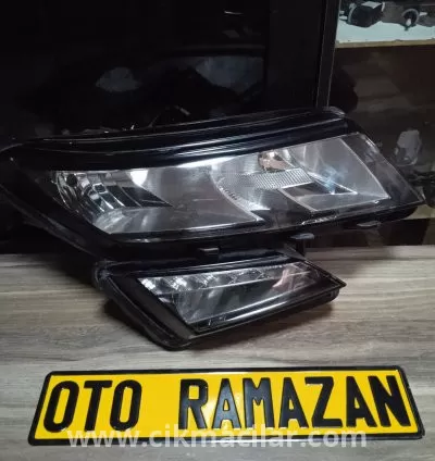 skoda kodiaq sağ ön far 2018-2021 model