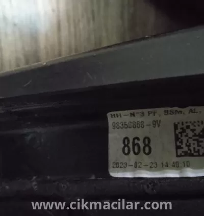 opel mokka sağ ön dikiz aynası 2021-2023 model 5
