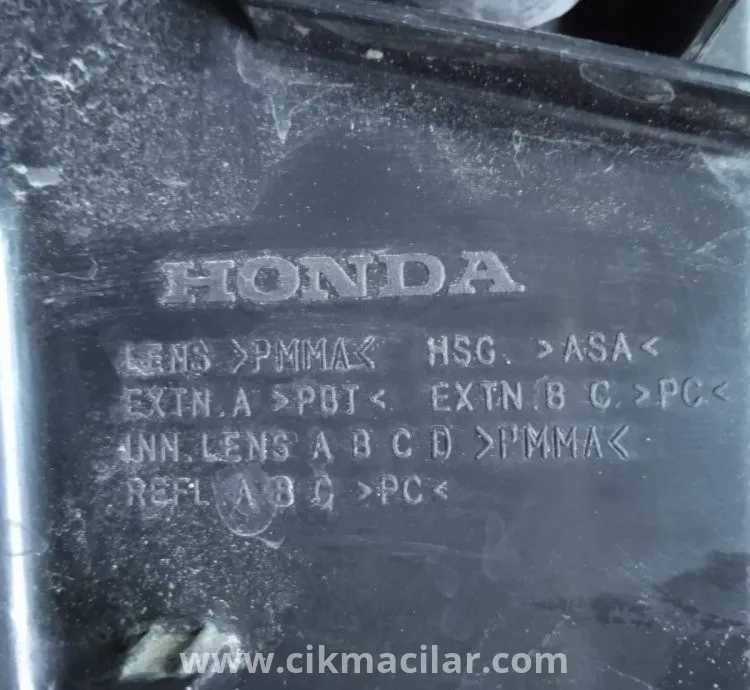 honda city sağ arka stop 2019-2020-2021-2022-2023-2024 model