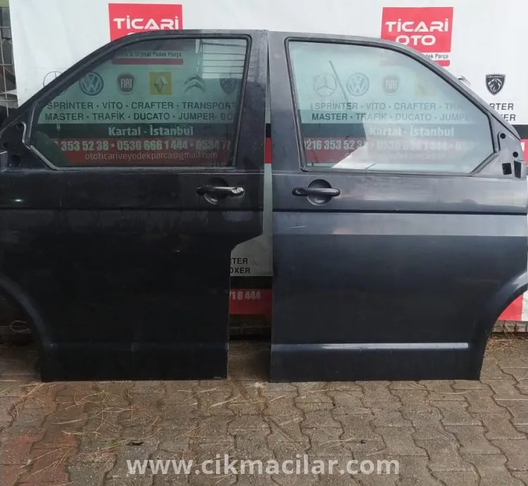 Volkswagen Transporter T5 T6 T7 Model Uyumlu Orijinal Çıkma Sag ve Sol Ön Kapılar