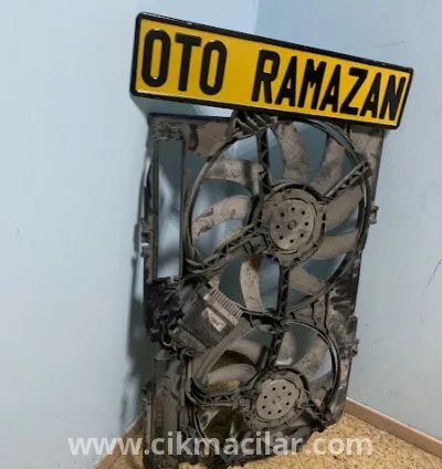 Audi A6 2008 2012 Model Uyumlu Orijinal Çıkma Radyatör Fan Motoru