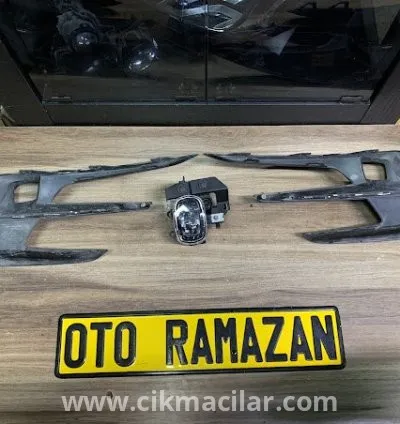 Renault Megane 2019 2022 Model Uyumlu Orijinal Çıkma Sağ Sis Sol Sis Farı ve Çercevesi